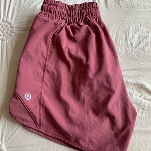 Pink Lululemon Shorts